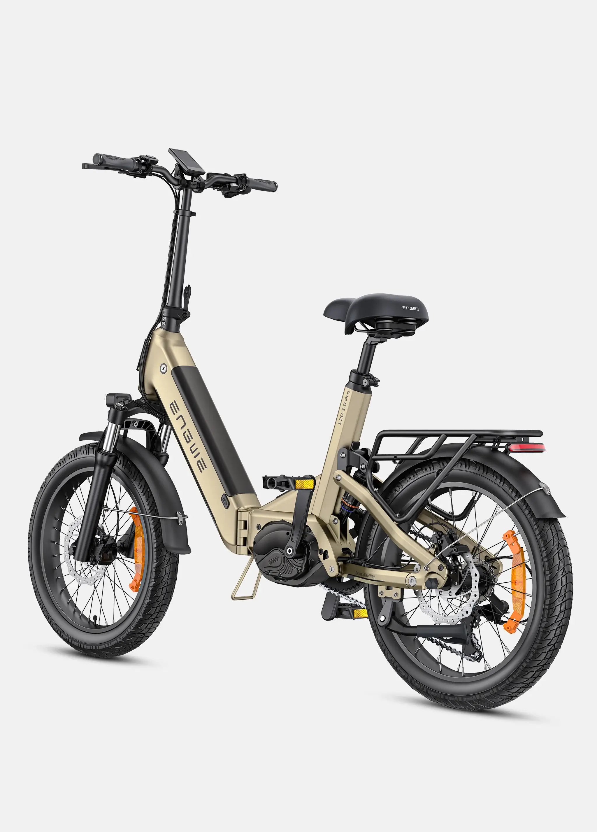 E-BYCCO L20 3.0 Pro bici elettrica Champagne motore centrale