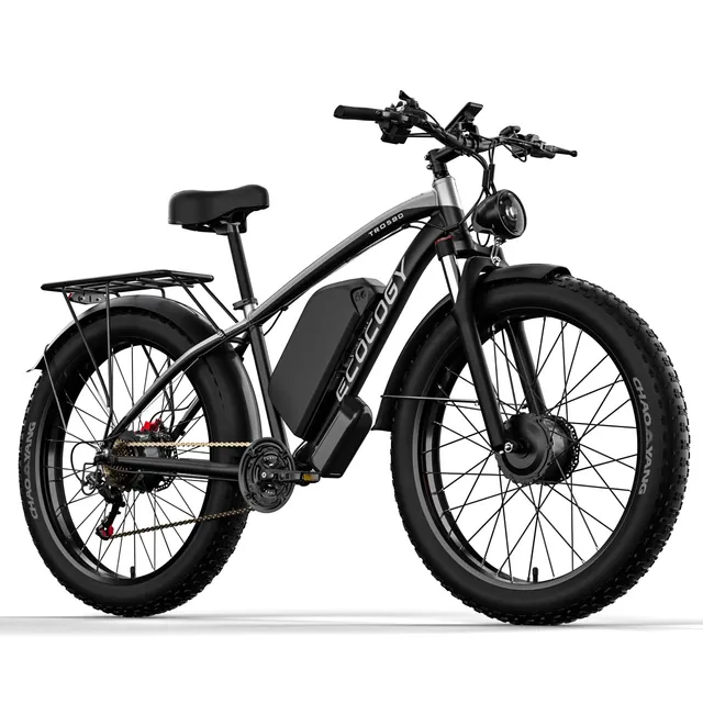 E-BYCCO G7 6000W bici elettrica 52V 32Ah nero/blu ricondizionata