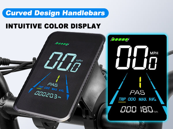 E-BYCCO E9-M5 display bici elettrica LCD M5 a colori