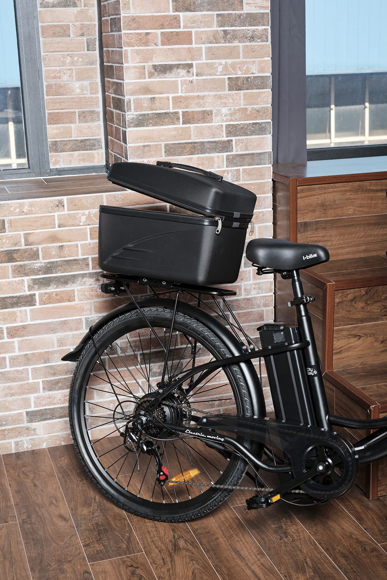 i-Bike CB-6046 bauletto termico bici nero 32 litri
