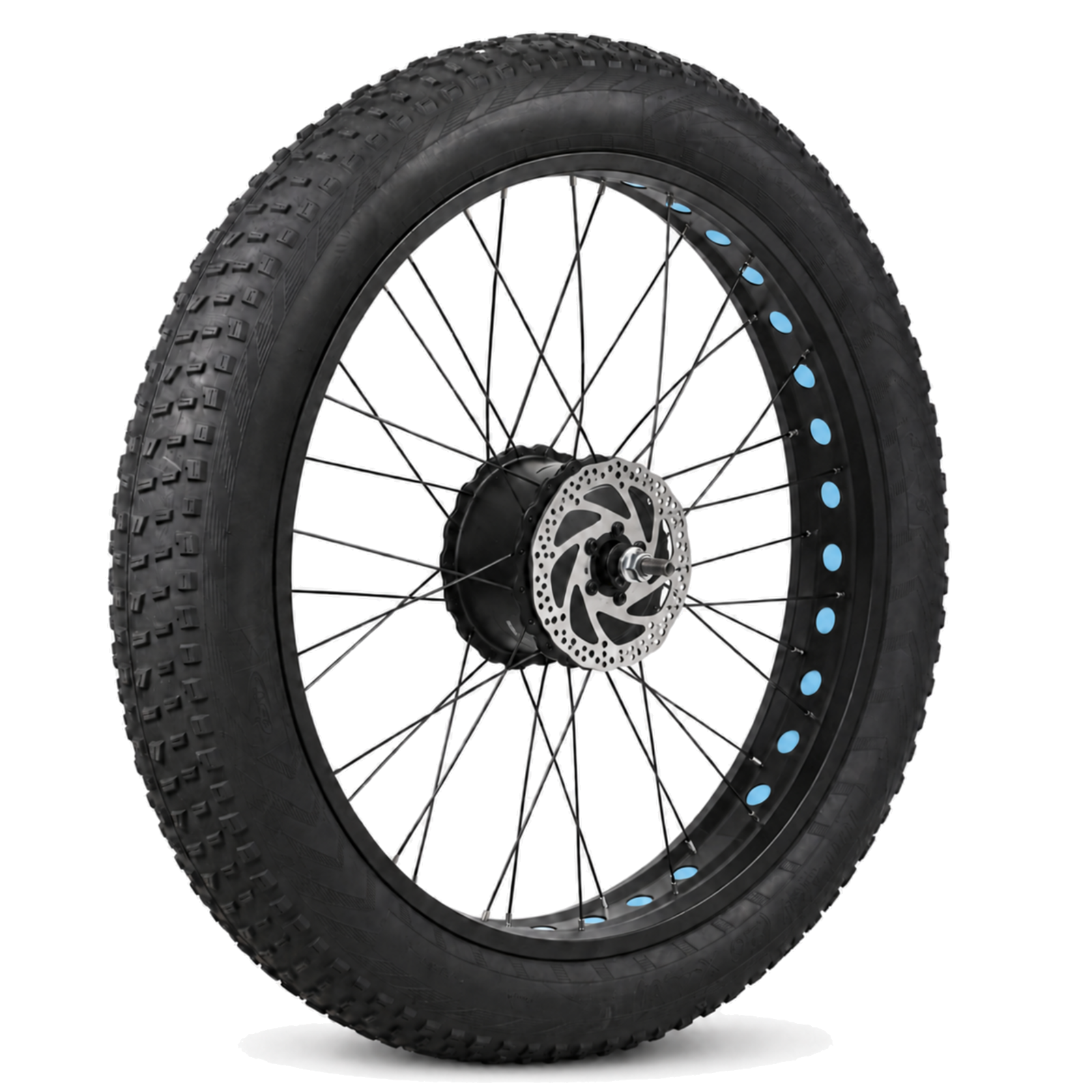 E-Bycco EB7Pro ruota posteriore 24 pollici blu con motore