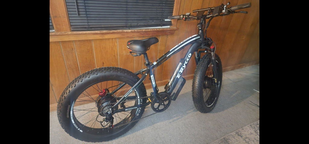 E-BYCCO EB10 bici elettrica 24" doppio motore 6000W