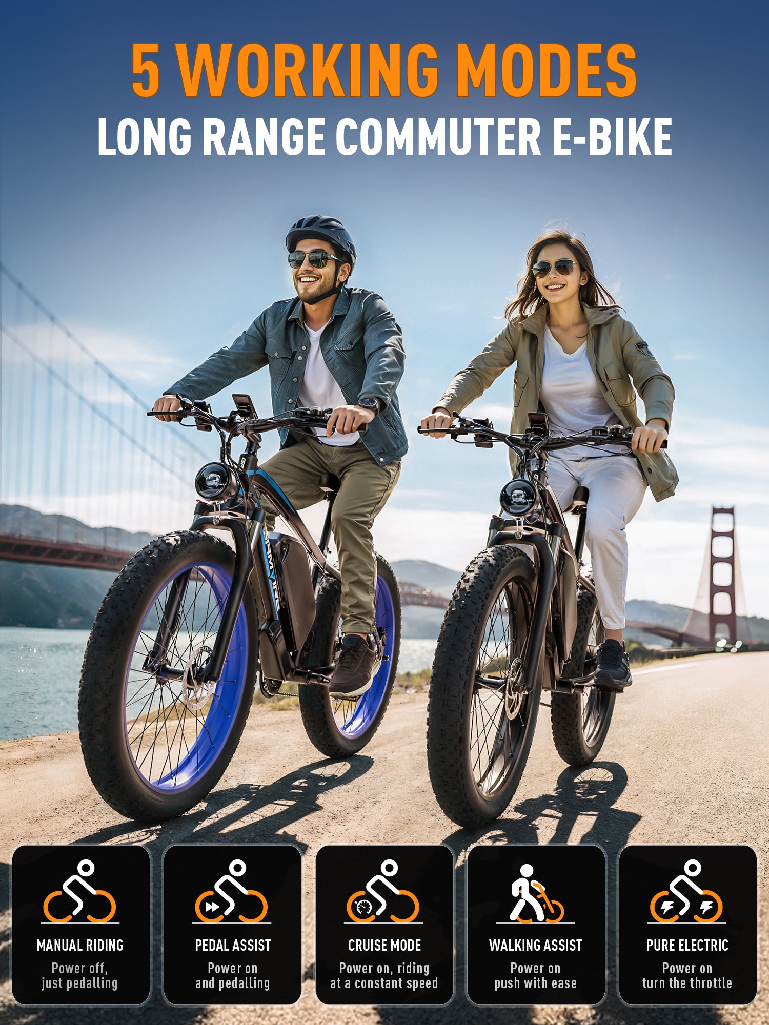 E-BYCCO V7 Bici Elettrica Ricondizionata 52V Picco 3000W