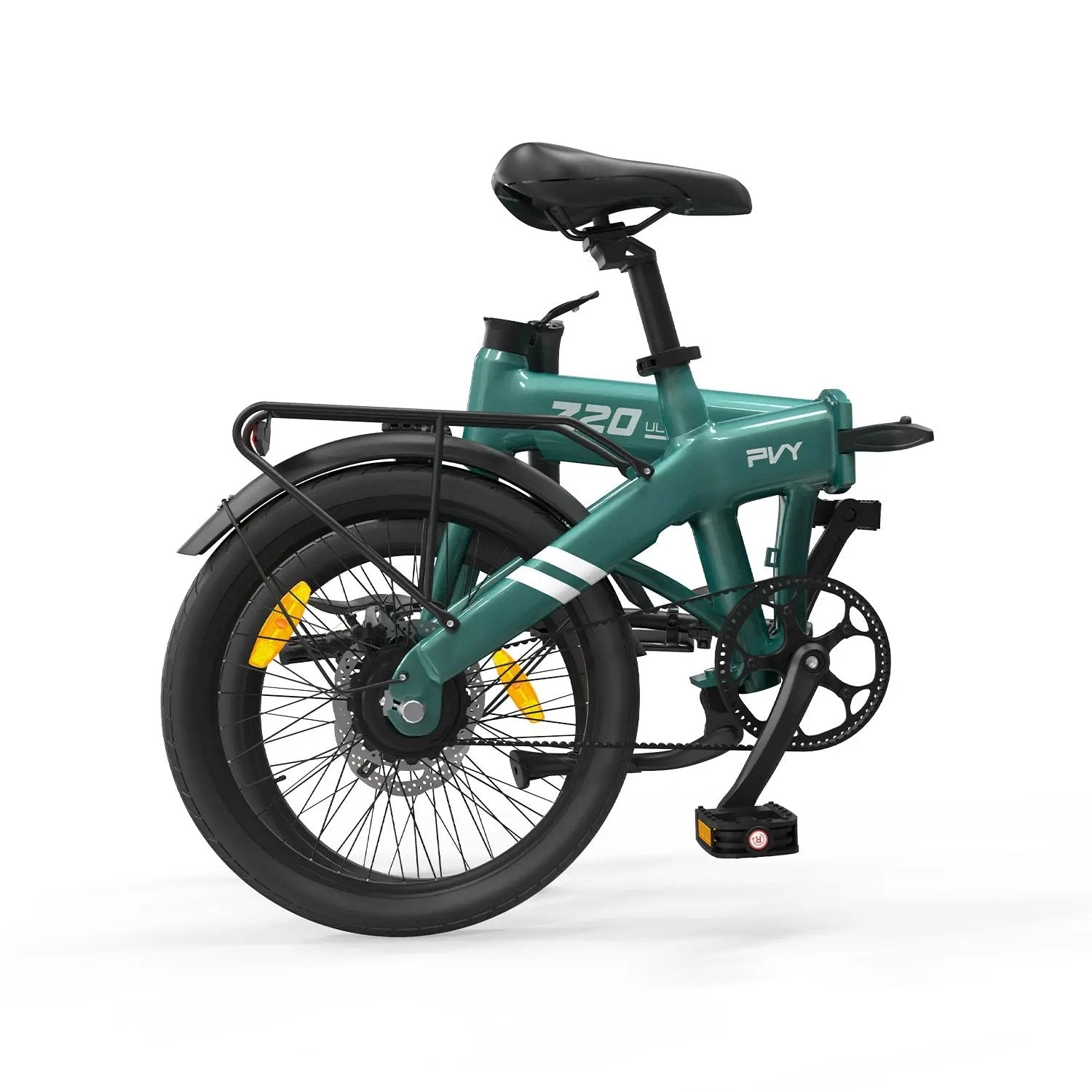 PVY Z20 Ultra bici elettrica verde pino 120 km