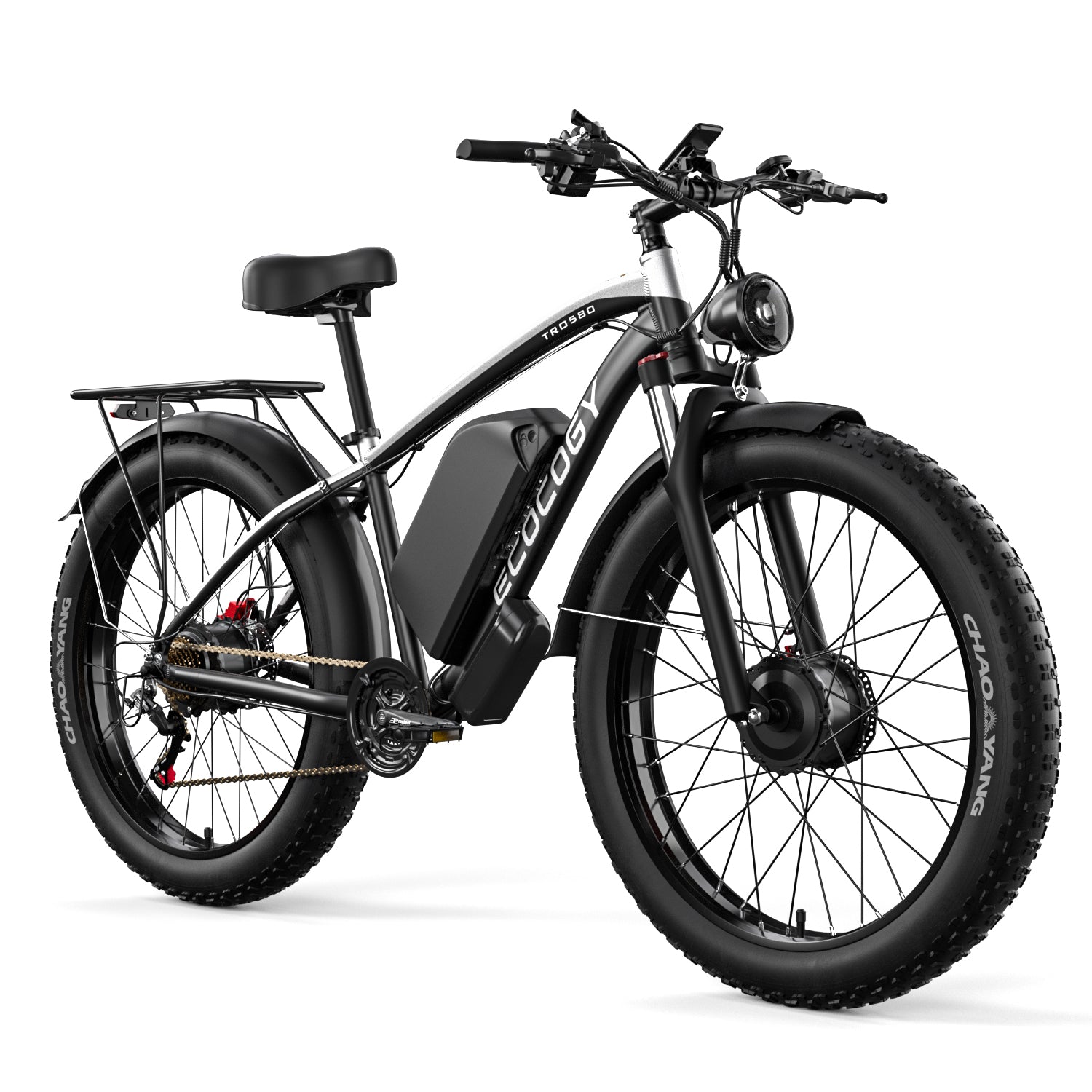 E-BYCCO G7 6000W bici elettrica 52V 32Ah nero/blu ricondizionata