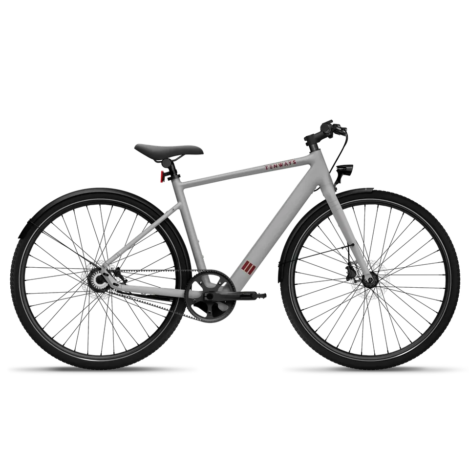 Tenways CGO600-A bici elettrica grigia XL