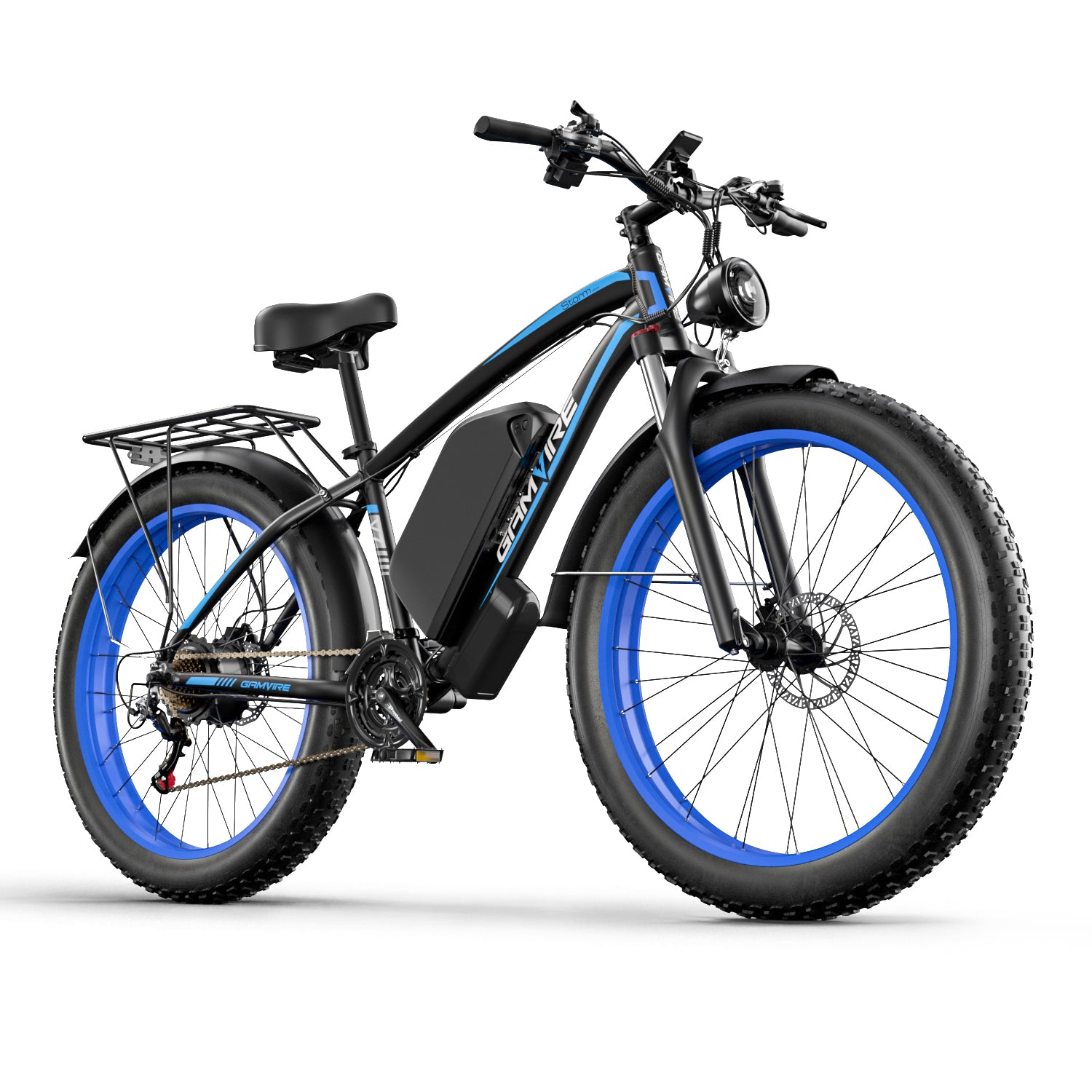 E-Bycco V7 bici elettrica 26 pollici 3000W nero bianco