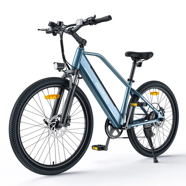 HillMiles MileTrail1 Bici Elettrica 26" Blu 100KM