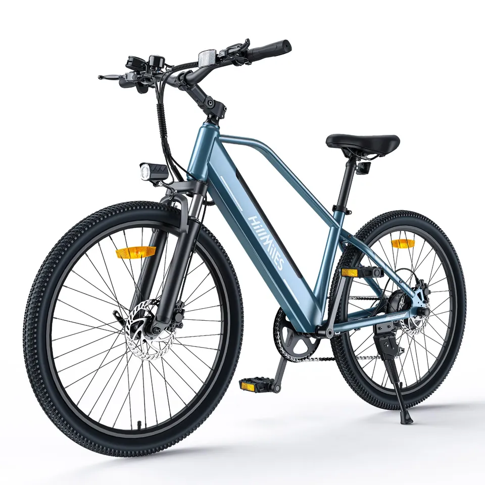 HillMiles MileTrail1 Bici Elettrica 26" Blu 100KM