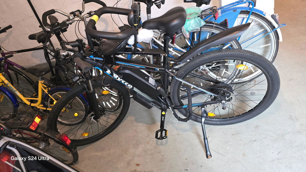 E-BYCCO E8 bici elettrica mtb 29" argento 1000W