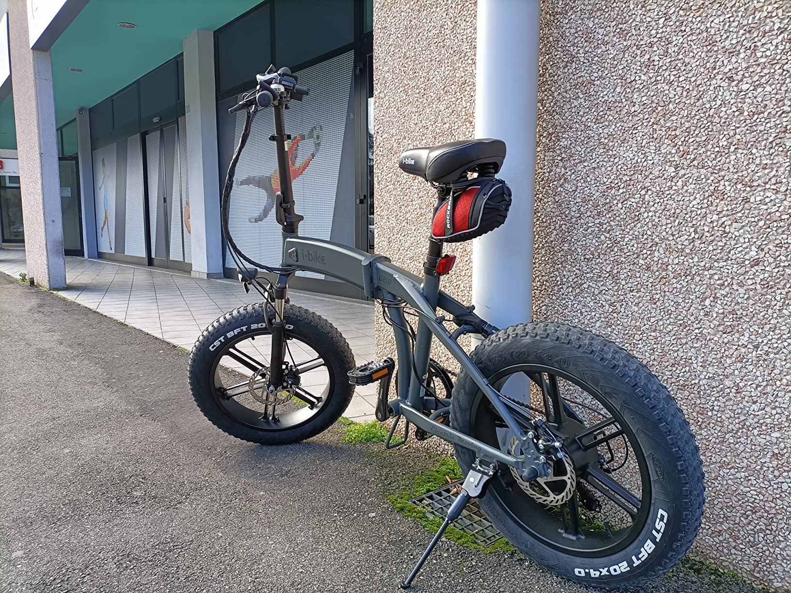I-Bike Orso Ita99 bici elettrica pieghevole nera 20"
