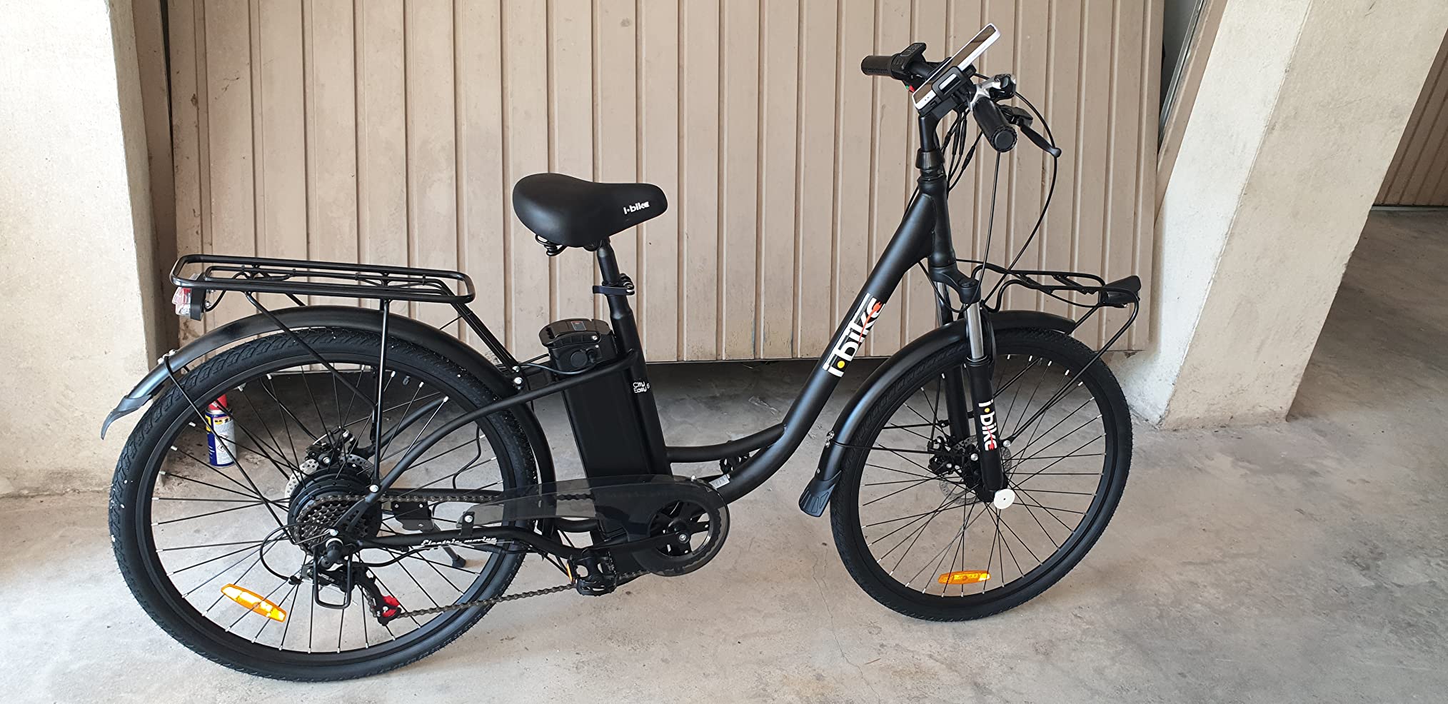I-Bike City Easy S ITA99 bici elettrica 26" nera 360Wh