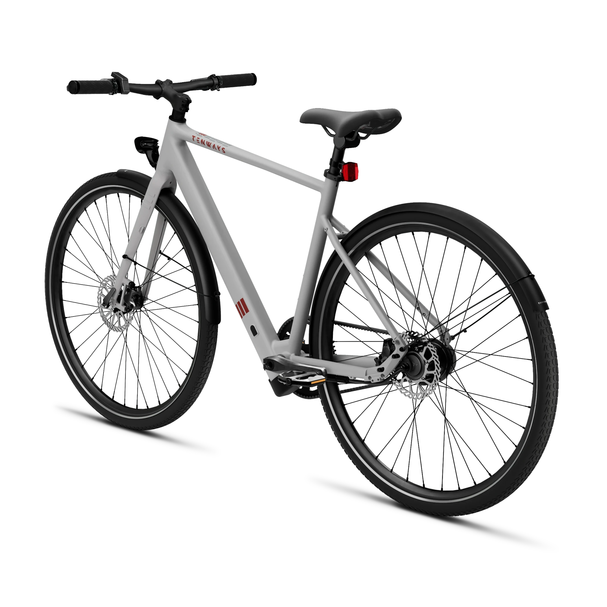 Tenways CGO600 Classic Edition bici elettrica XL Light Grey 70 km