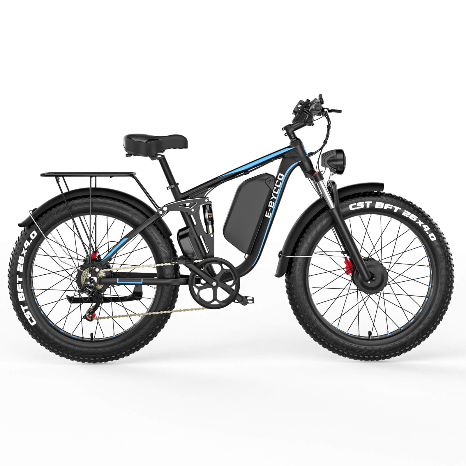 E-BYCCO EB7Pro 9000W bici elettrica 52V 32Ah nero/bianco ricondizionata