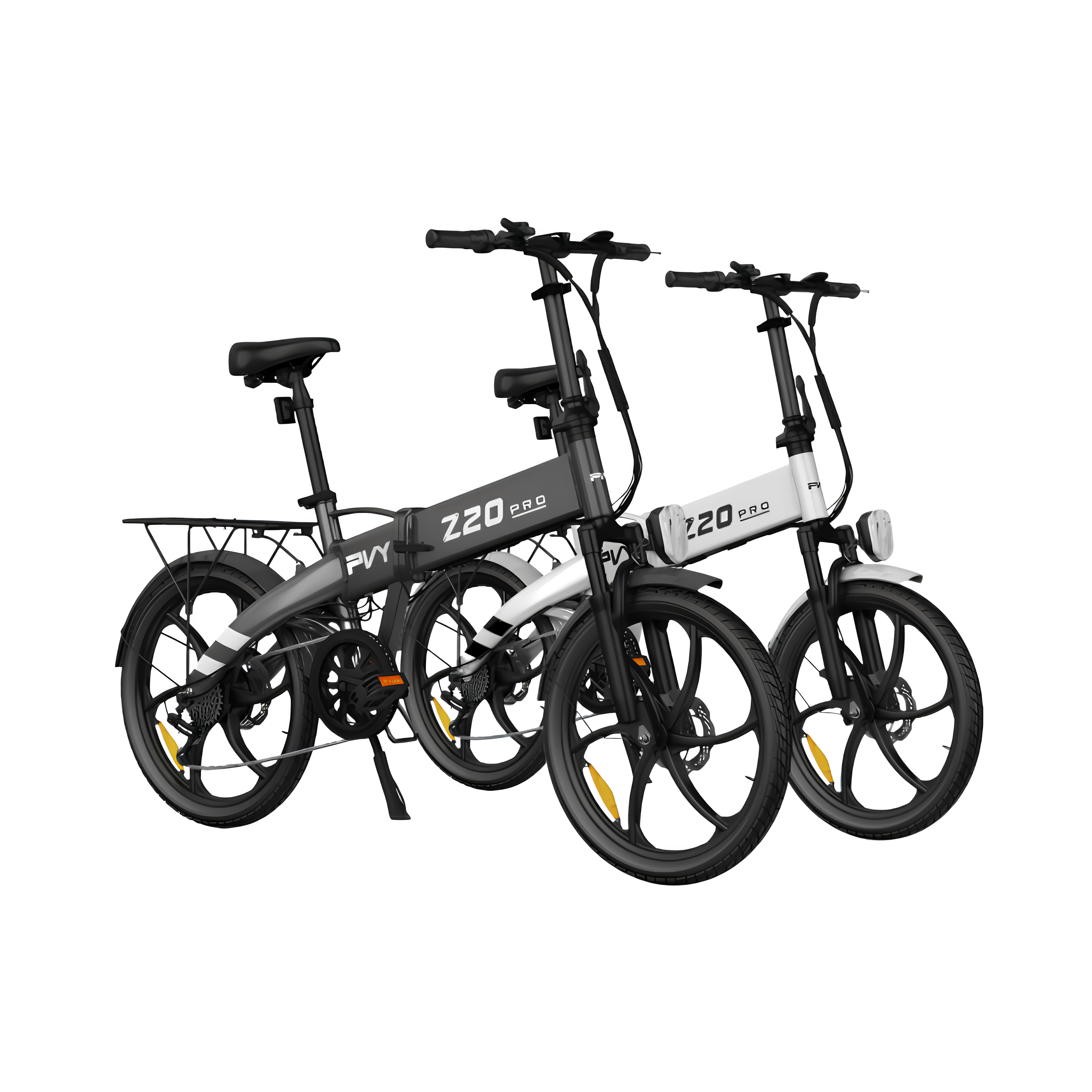 PVY Z20 PRO bici elettrica pieghevole combo 2 pezzi