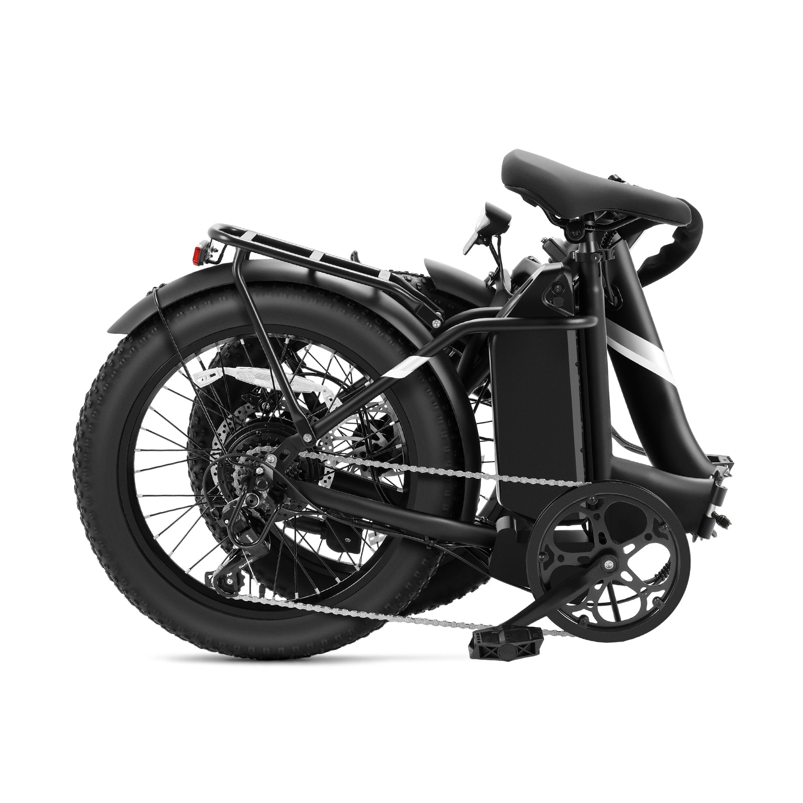 Touroll S3 bici elettrica pieghevole nera 468 Wh