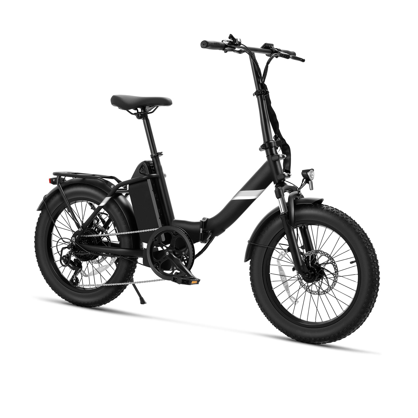Touroll S3 bici elettrica pieghevole nera 468 Wh