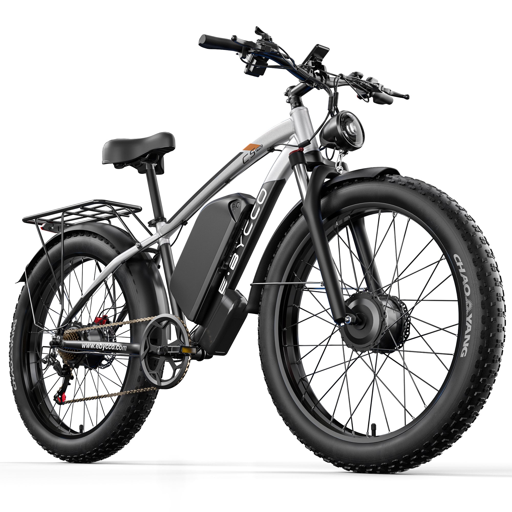 E-BYCCO C5PRO Bici Elettrica 24" 52V 32Ah 6000W Blu