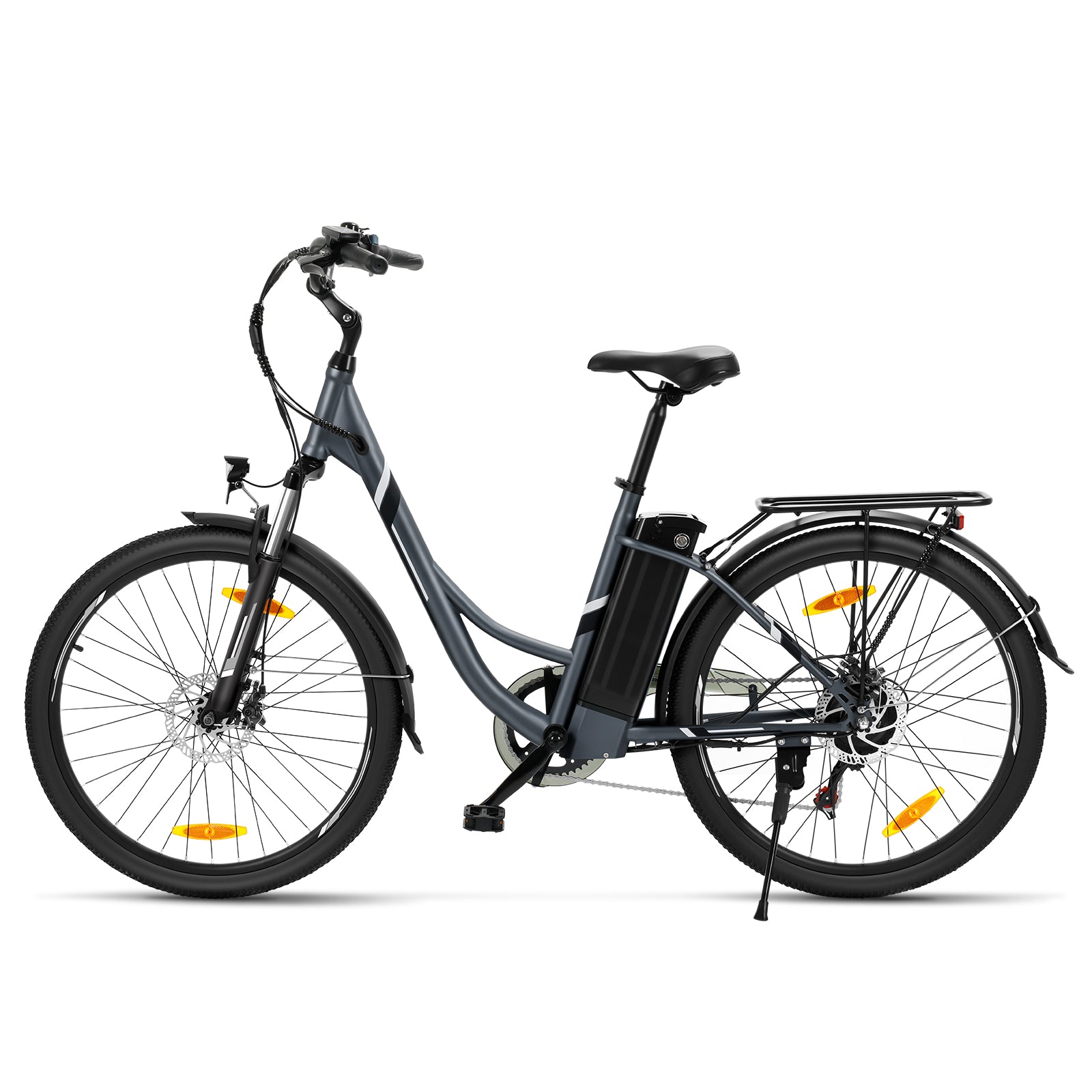 Touroll B1 bici elettrica da città guida fluida