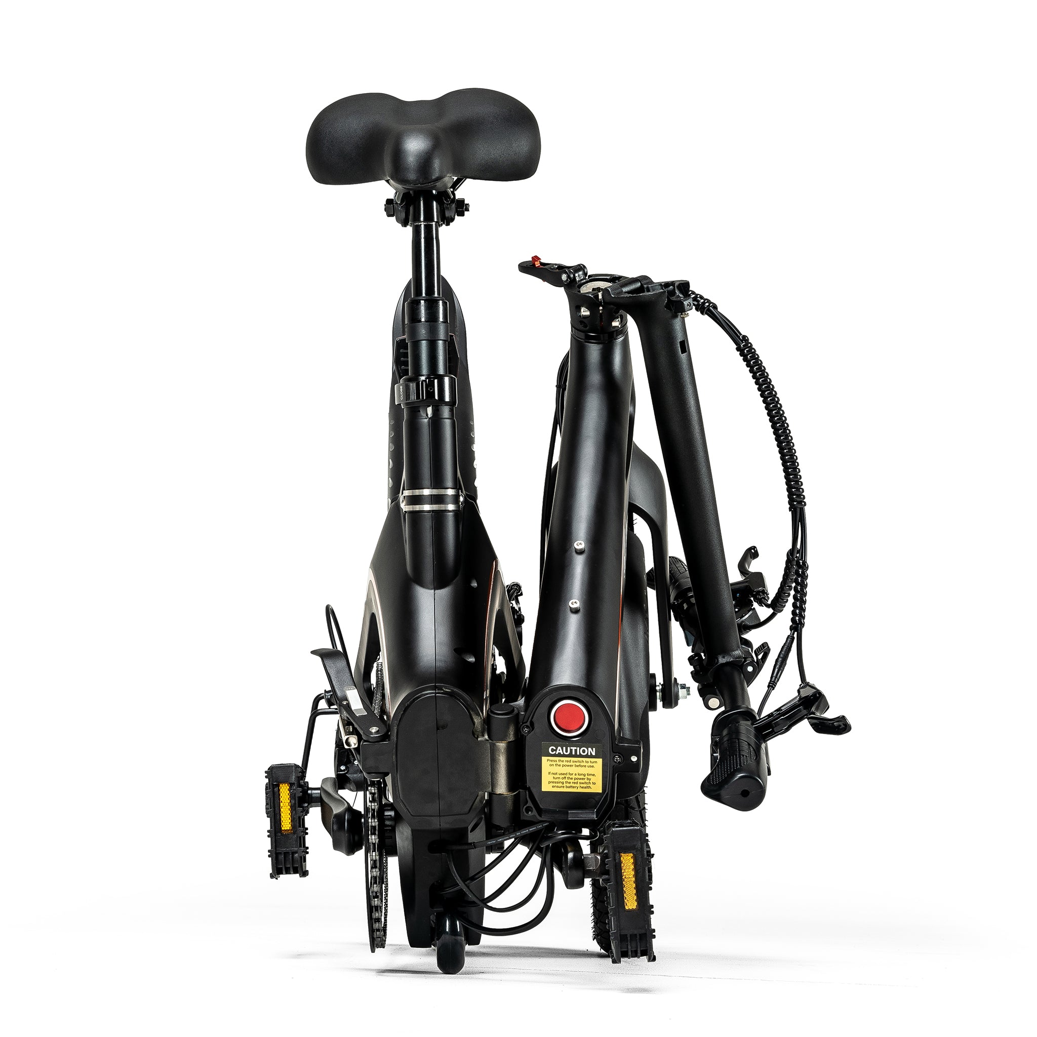 E-BYCCO S9 20 Bici Elettrica Pieghevole Nero Grigio