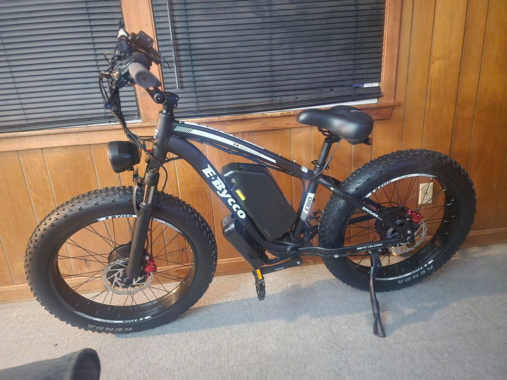 E-BYCCO EB10 bici elettrica 24" doppio motore 6000W