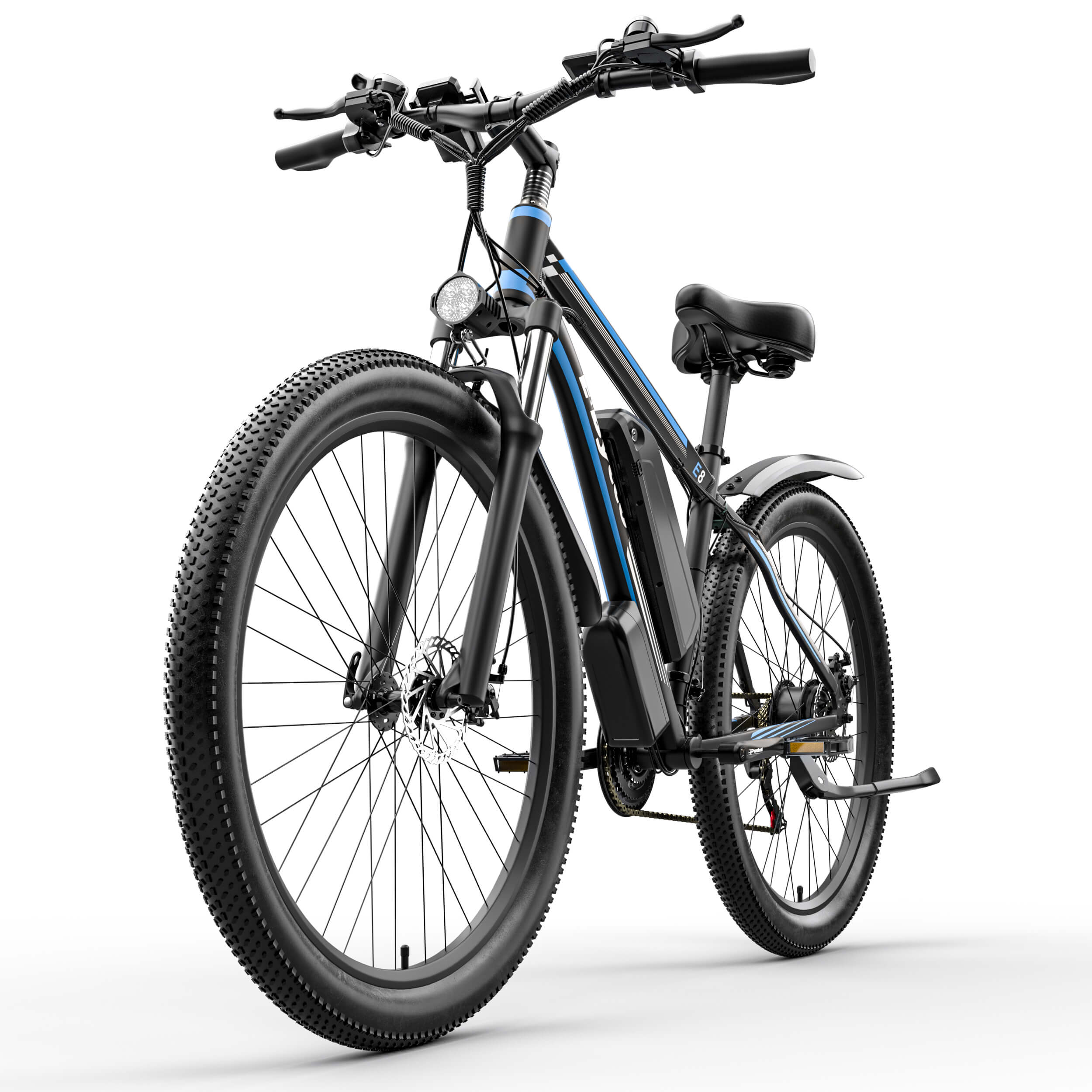 E-BYCCO E8 bici elettrica mtb 29" argento 1000W