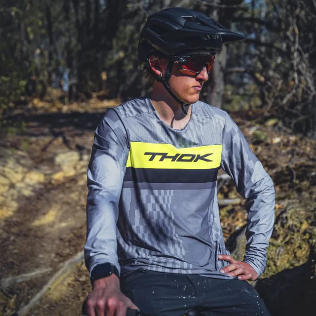 THOK Gradient maglia manica lunga Race microforata