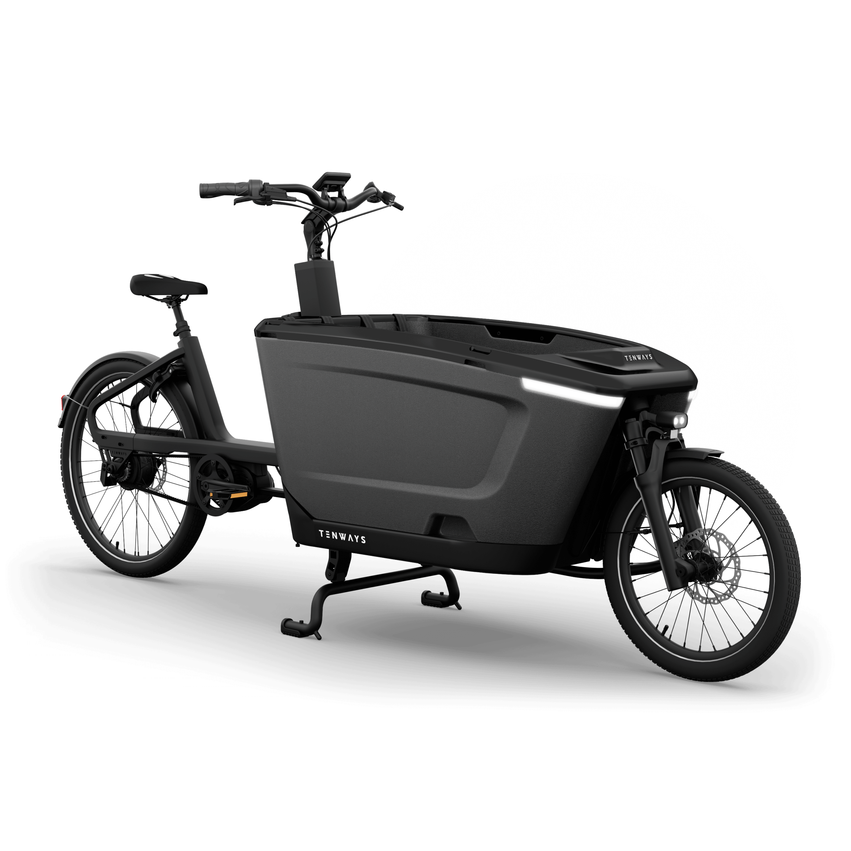 Tenways Cargo One bici elettrica cargo Midnight Black 960 Wh