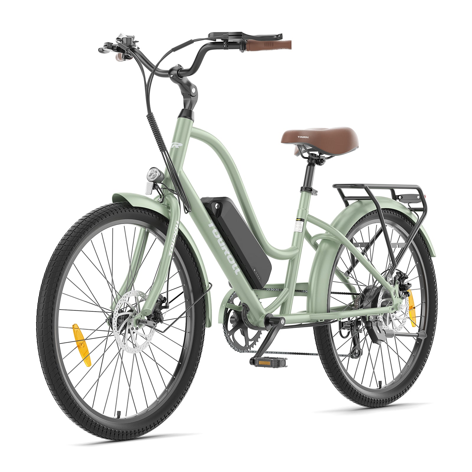Touroll B2 Bici elettrica telaio basso 100 km