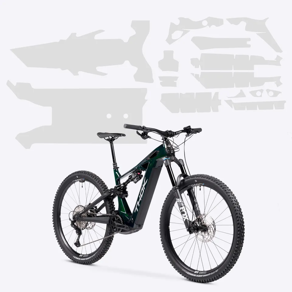 THOK TP4 kit pellicole protettive lucide trasparenti