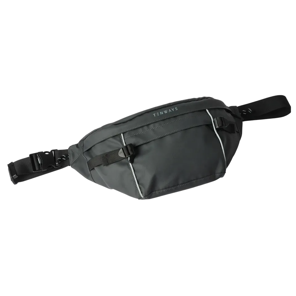 Tenways marsupio grigio borsa a vita