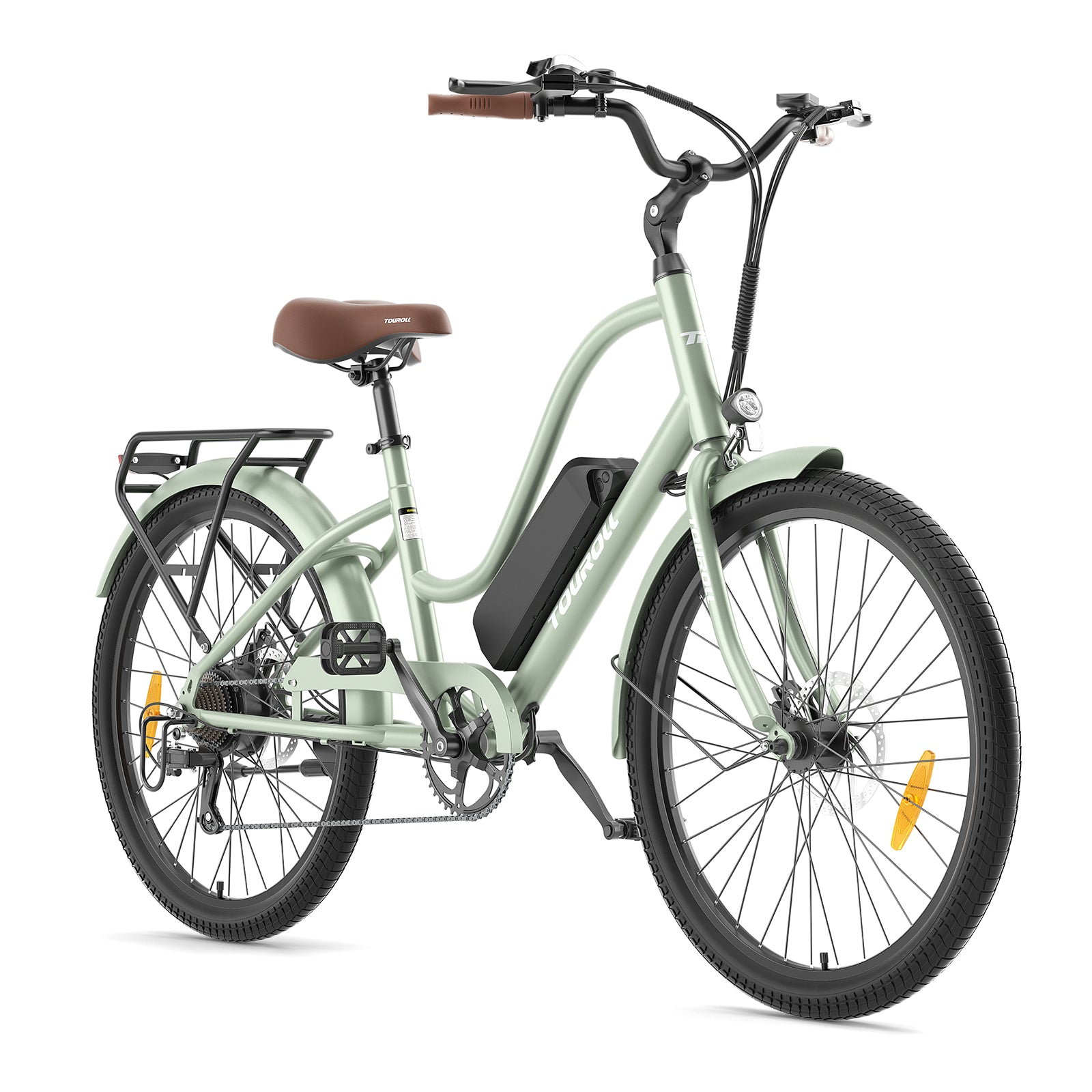 Touroll B2 Bici elettrica telaio basso 100 km