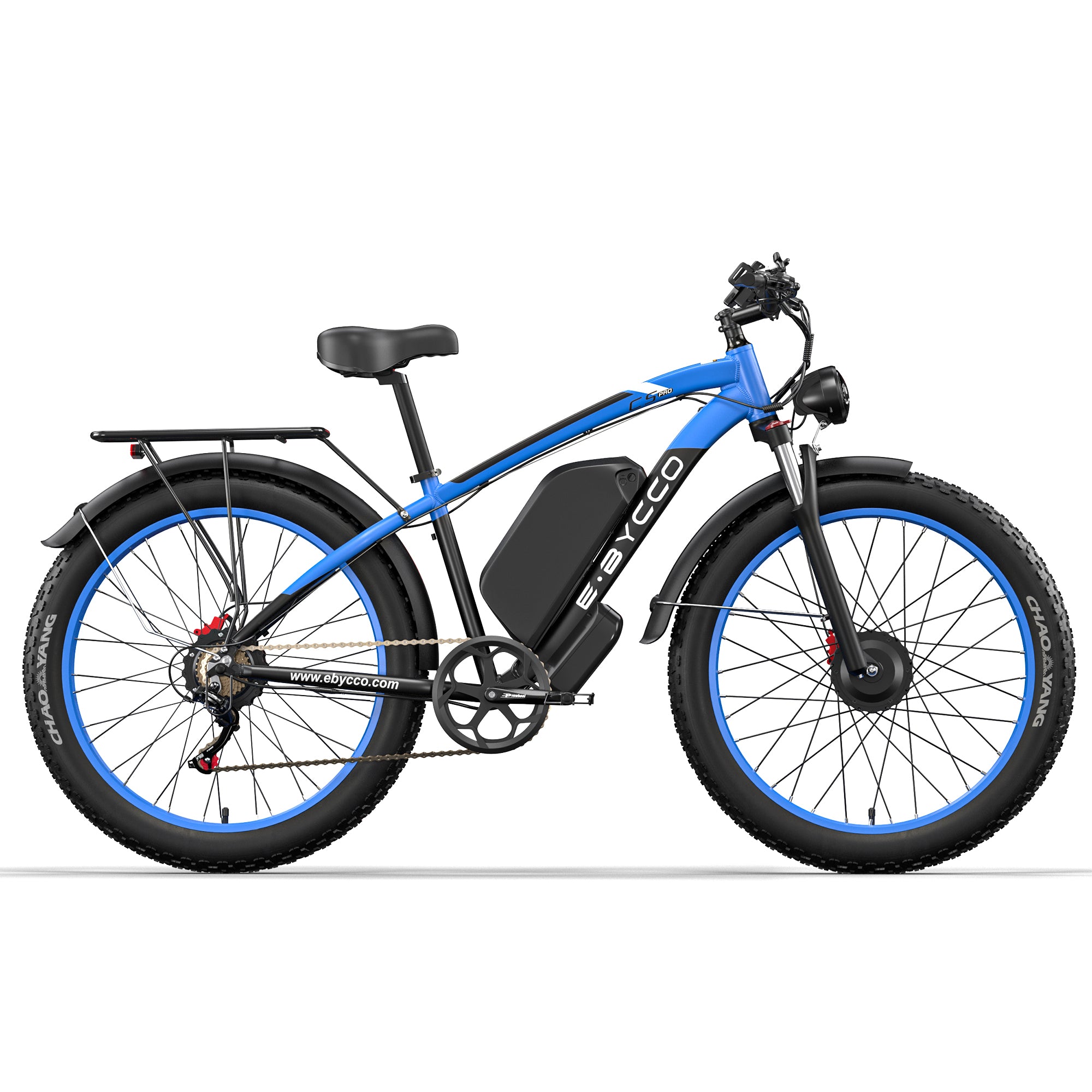 E-BYCCO C5PRO Bici Elettrica 24" 52V 32Ah 6000W Blu