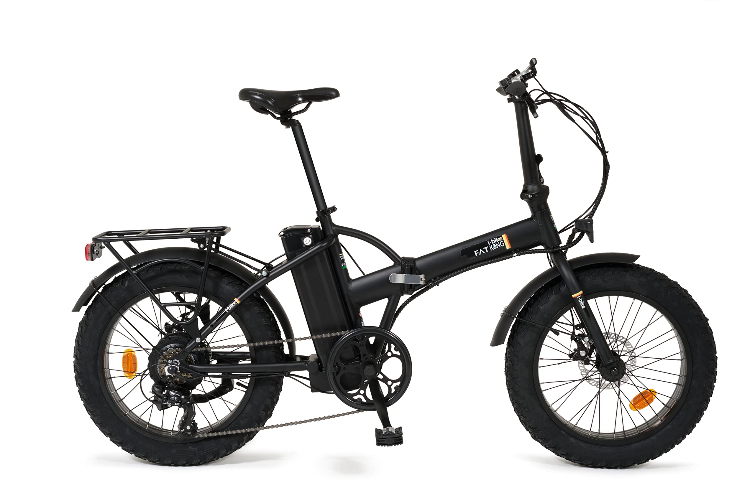 i-Bike Fat Kong bici elettrica pieghevole 20" nero 374Wh