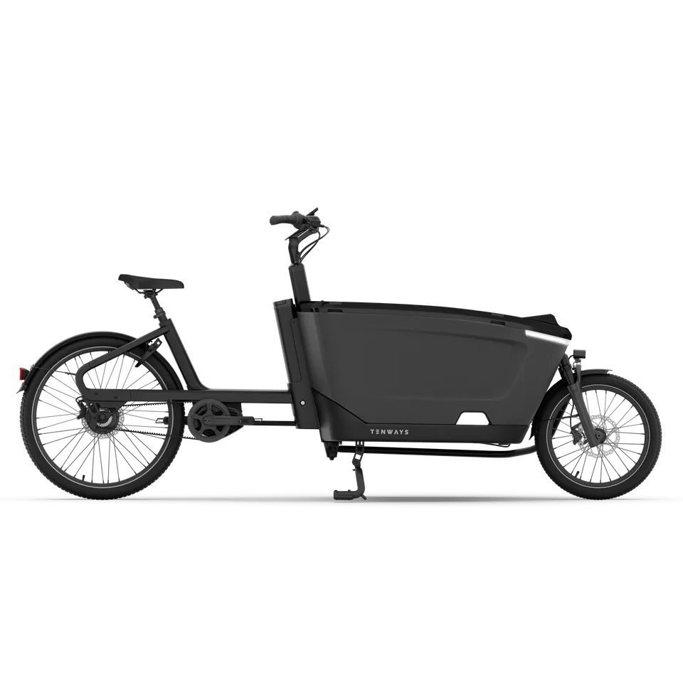 Tenways Cargo One bici elettrica cargo Midnight Black 960 Wh