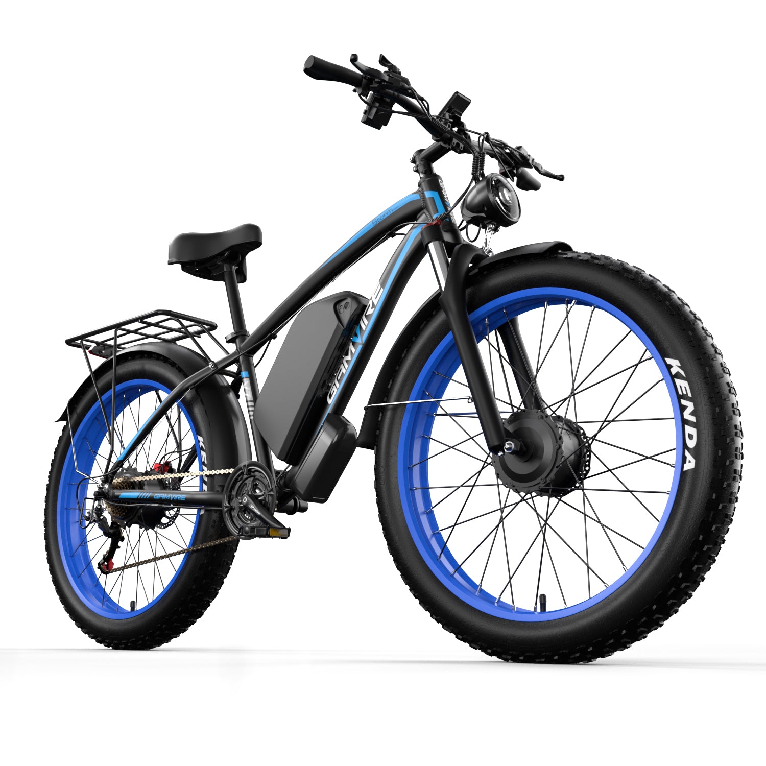 E-Bycco V7 bici elettrica 26 pollici 3000W nero bianco