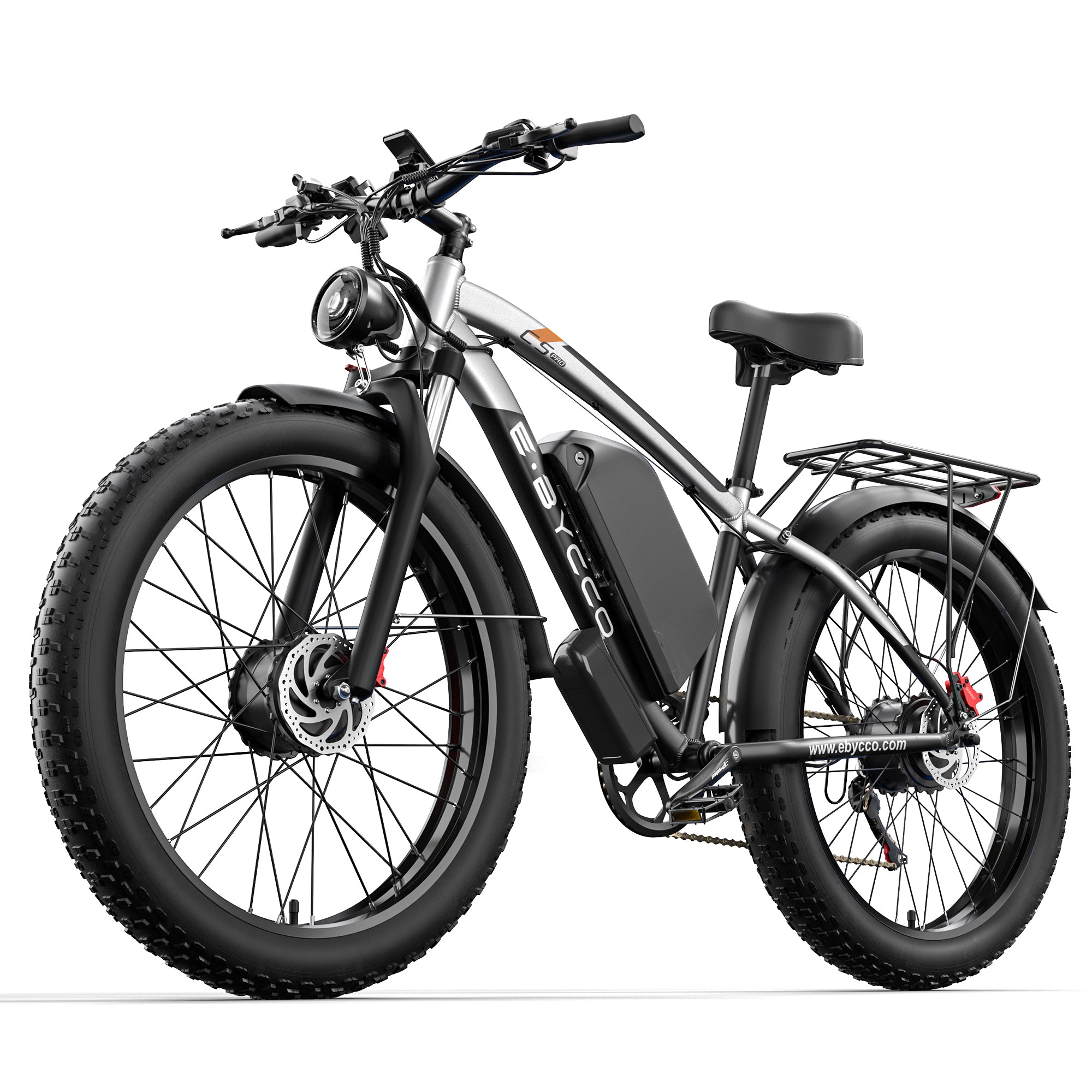 E-BYCCO C5PRO Bici Elettrica 24" 52V 32Ah 6000W Blu