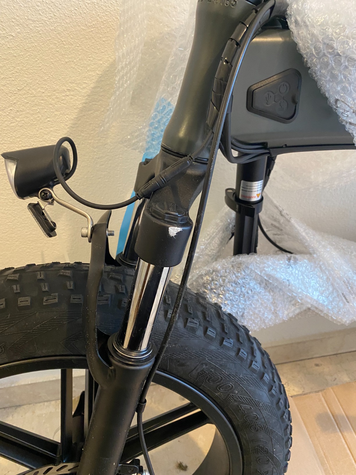 I-Bike Orso Ita99 bici elettrica pieghevole nera 20"