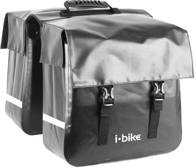 i-Bike CB-8120 borse bici waterproof nero 40 litri