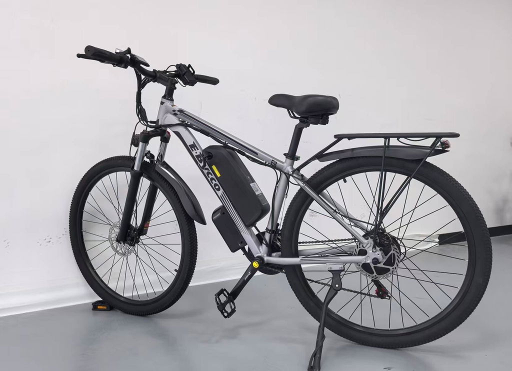 E-BYCCO E8 bici elettrica mtb 29" argento 1000W