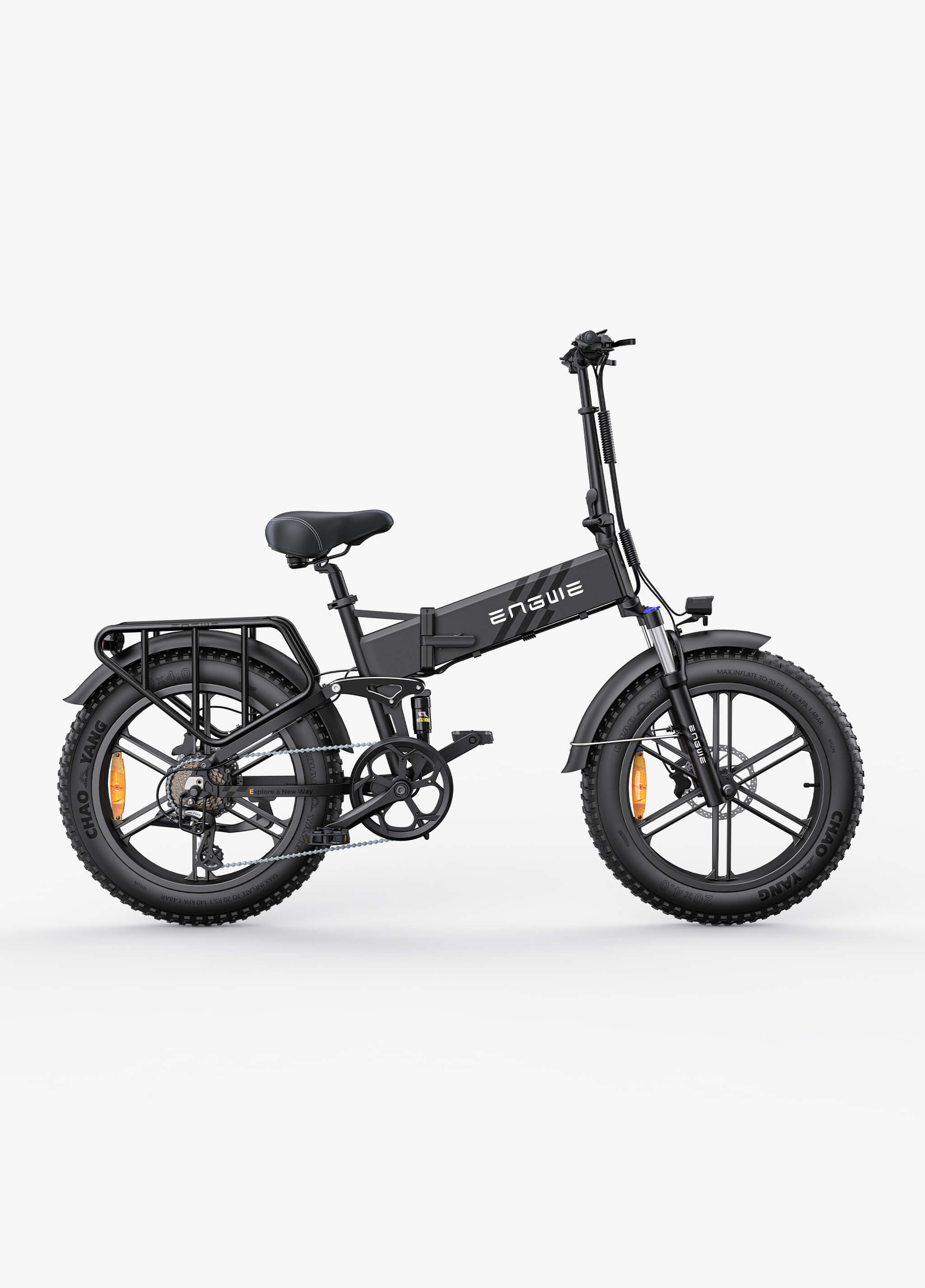 E-BYCCO Engine Pro 2.0 bici elettrica pieghevole verde 110 km