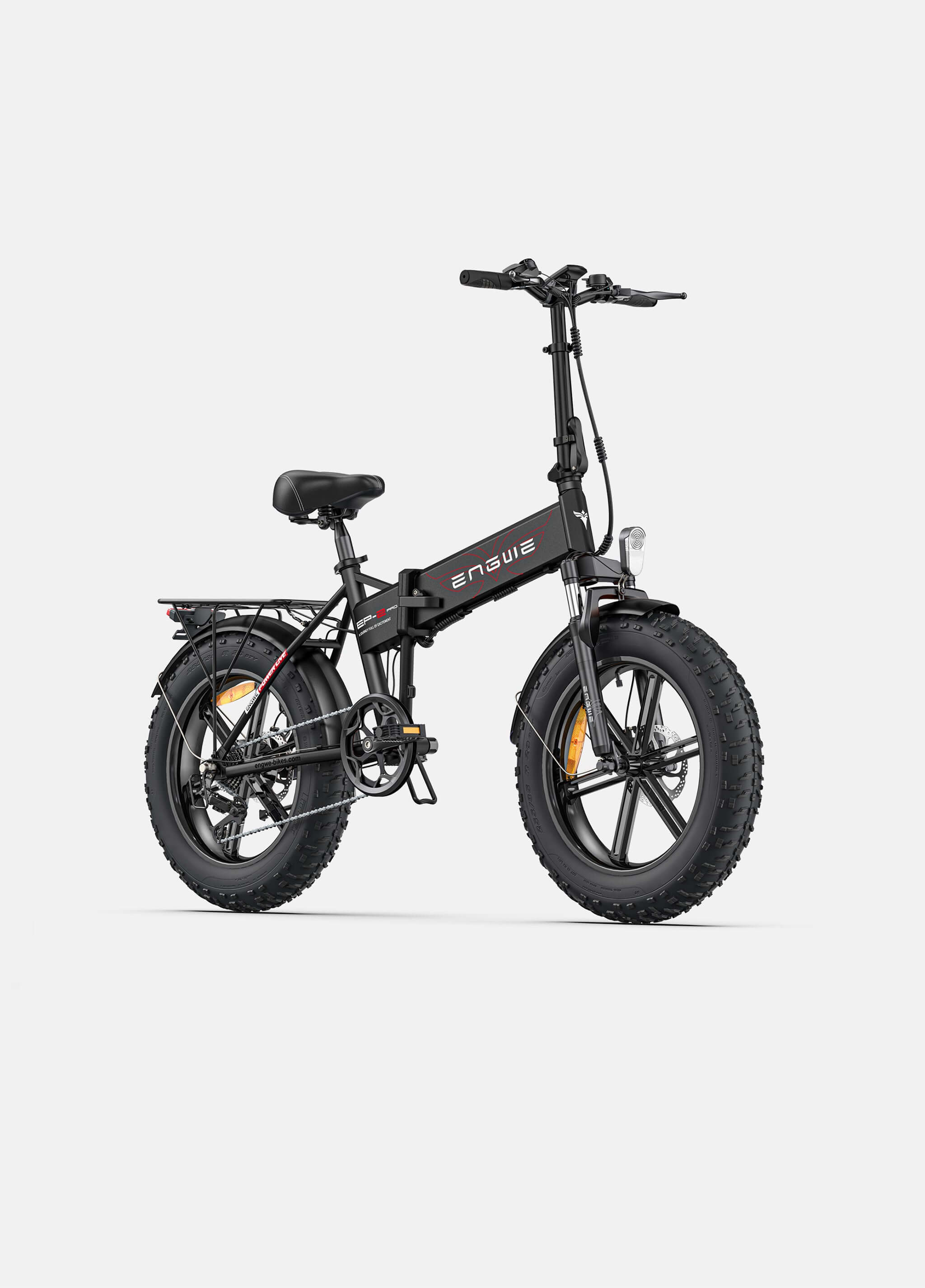 E-BYCCO EP-2 Pro bici elettrica pieghevole nera 120 km