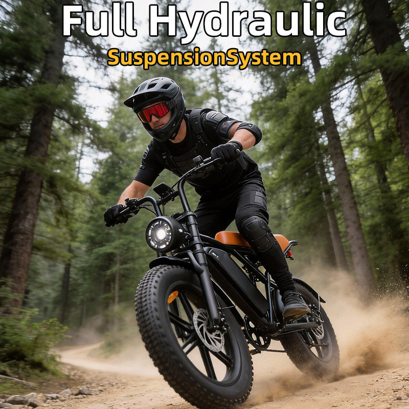 E-BYCCO G20 fat bike elettrica 20" 48V 800W neve