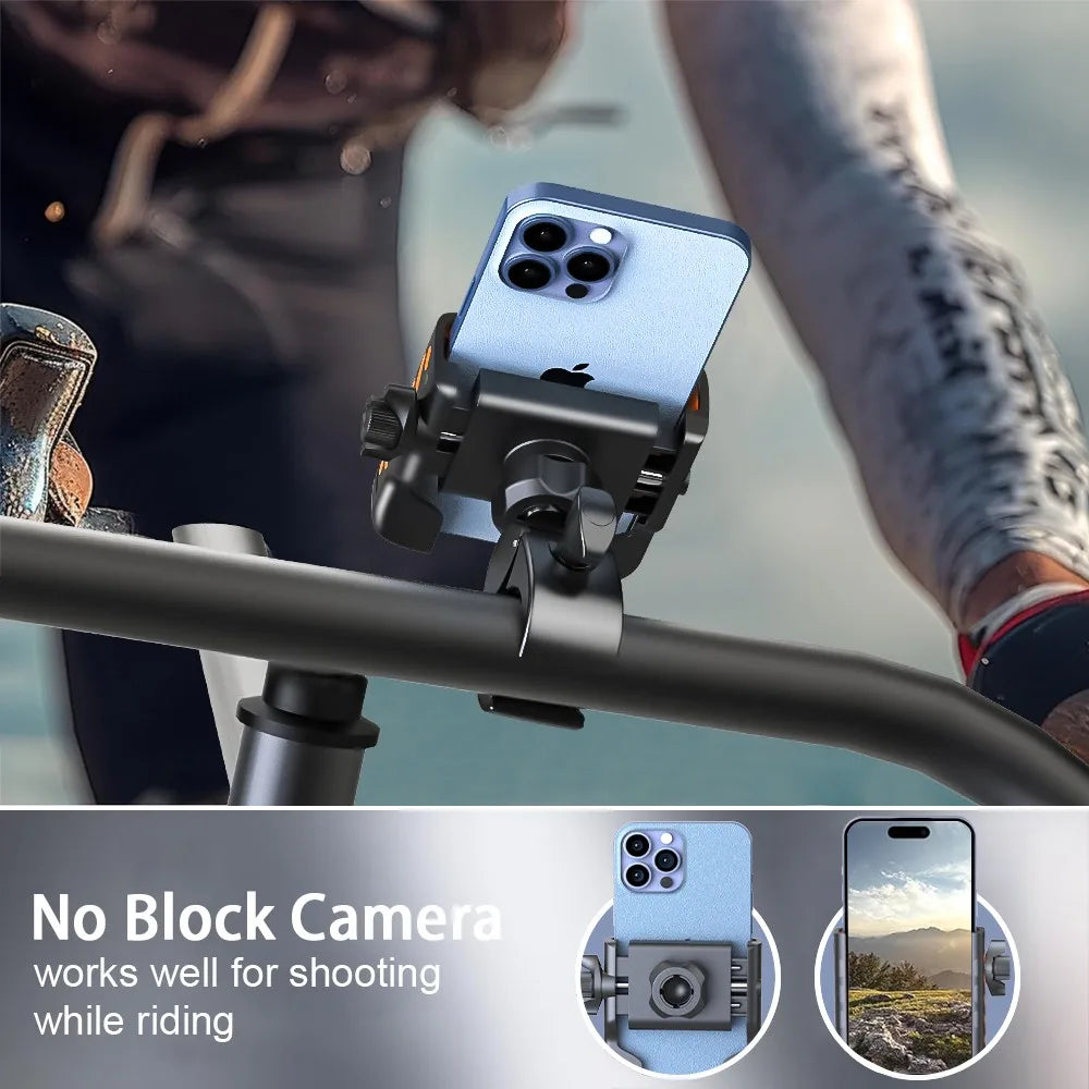 Touroll Supporto Telefono Bici 360° per Manubrio