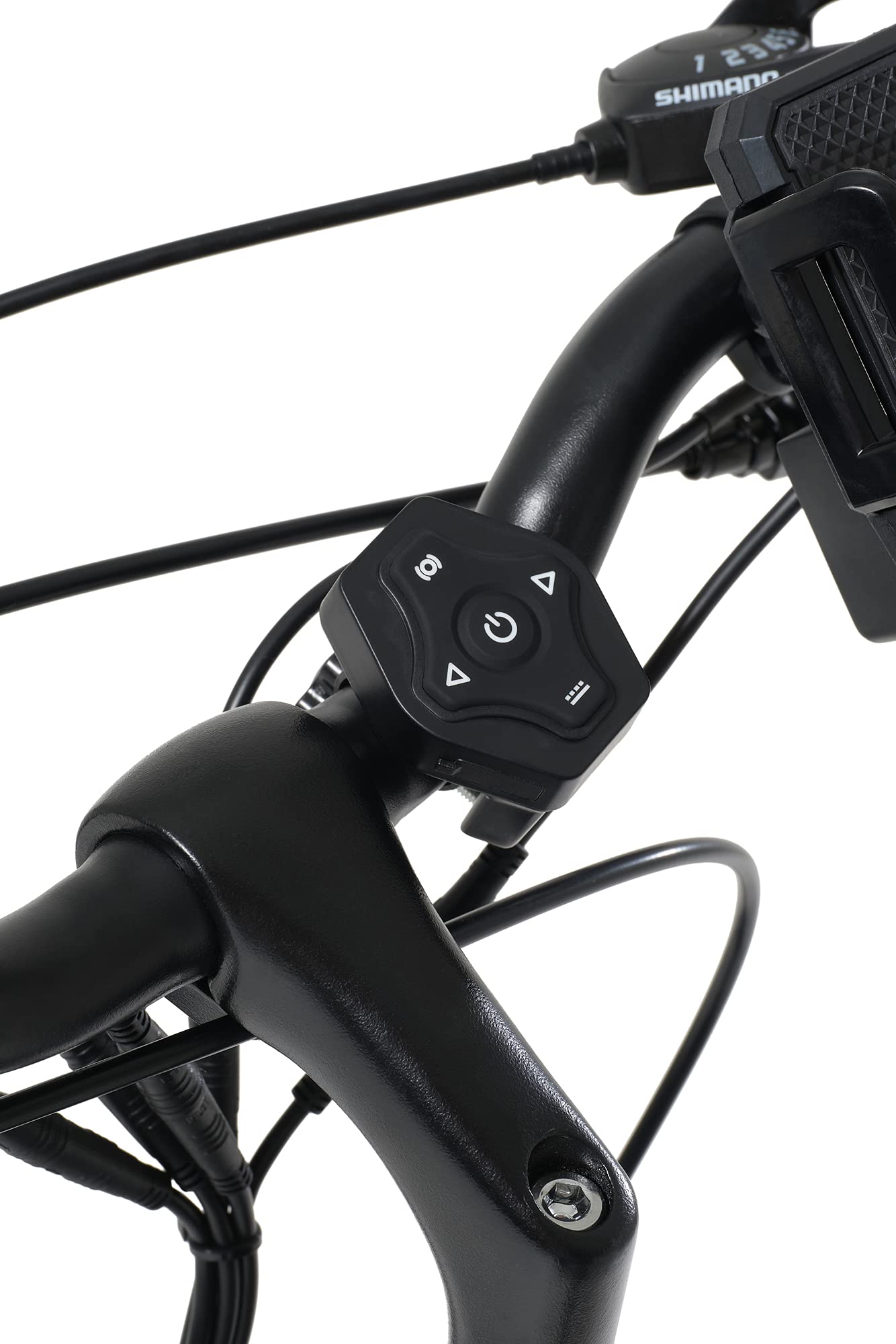 i-Bike CB-1002 frecce direzionali bici nero USB 5 m