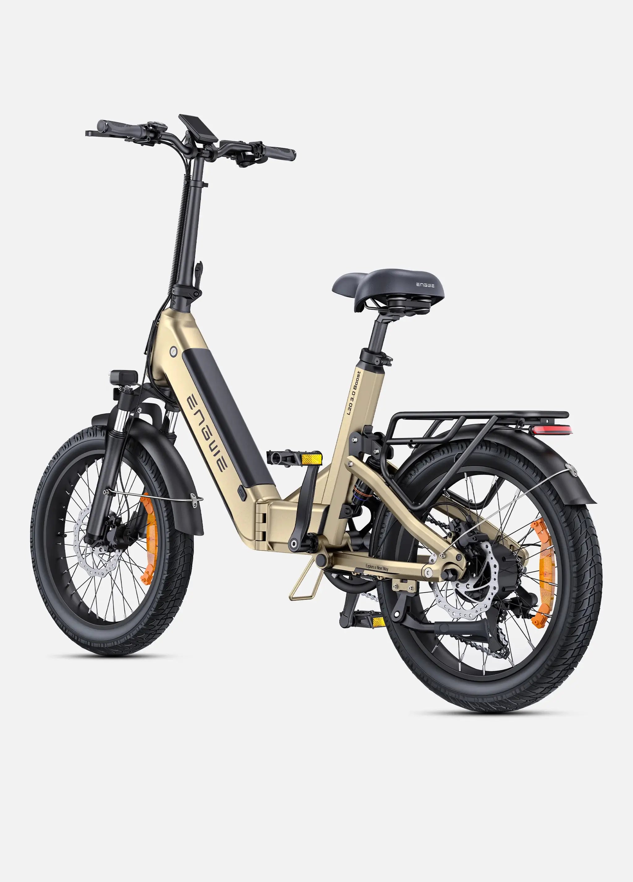 E-Bycco L20 3.0 Boost bici elettrica Champagne 250W