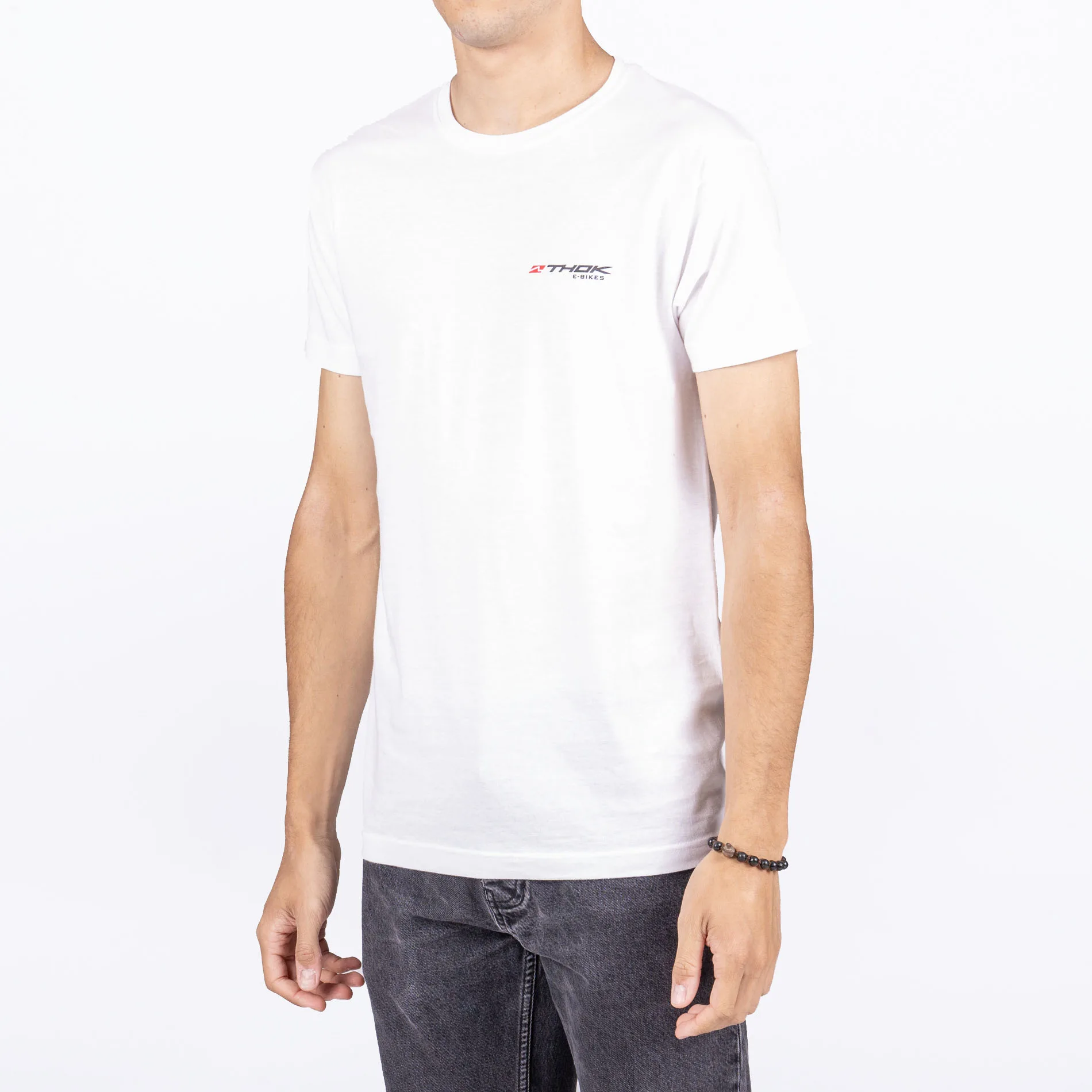 THOK Section t-shirt cotone bianca 150 gr