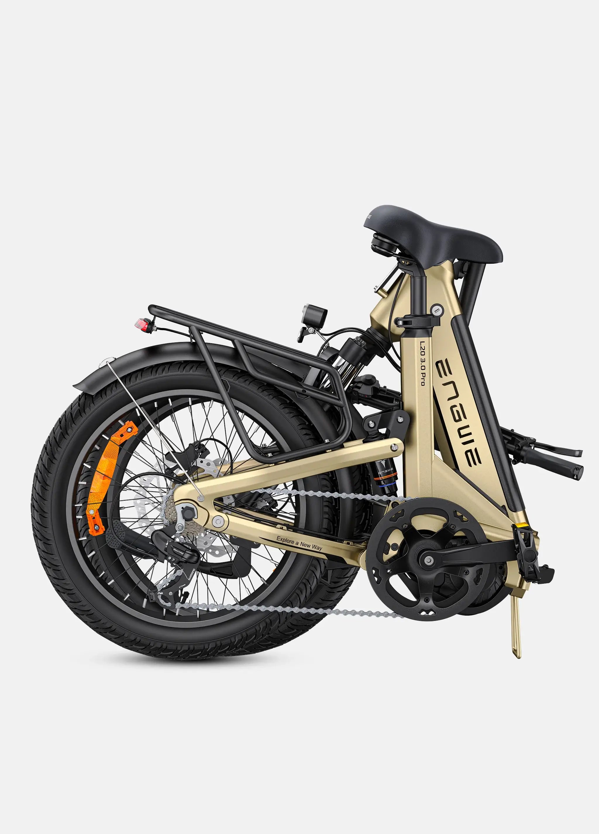 E-BYCCO L20 3.0 Pro bici elettrica Champagne motore centrale