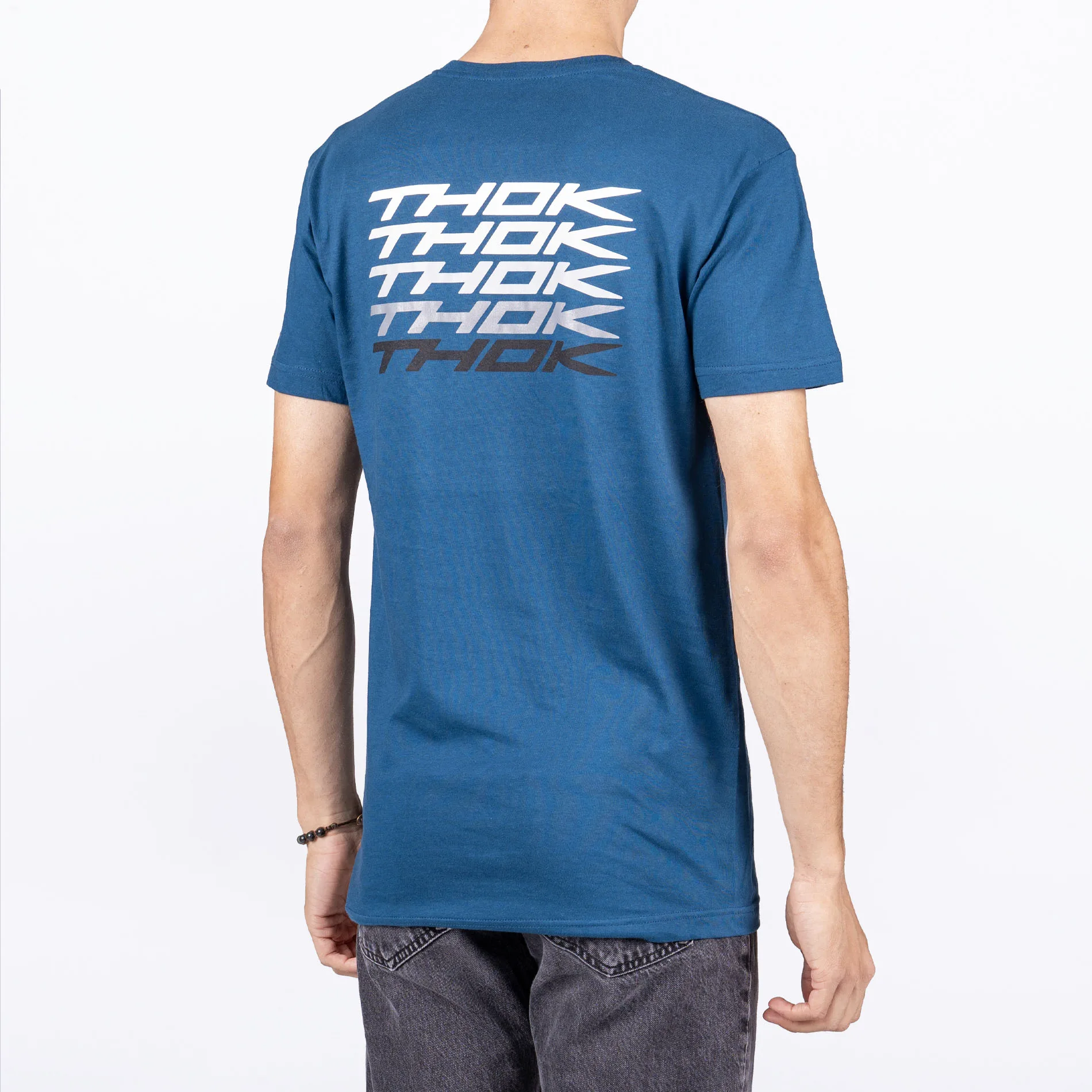 Thok Avio t-shirt cotone blu 150 gr