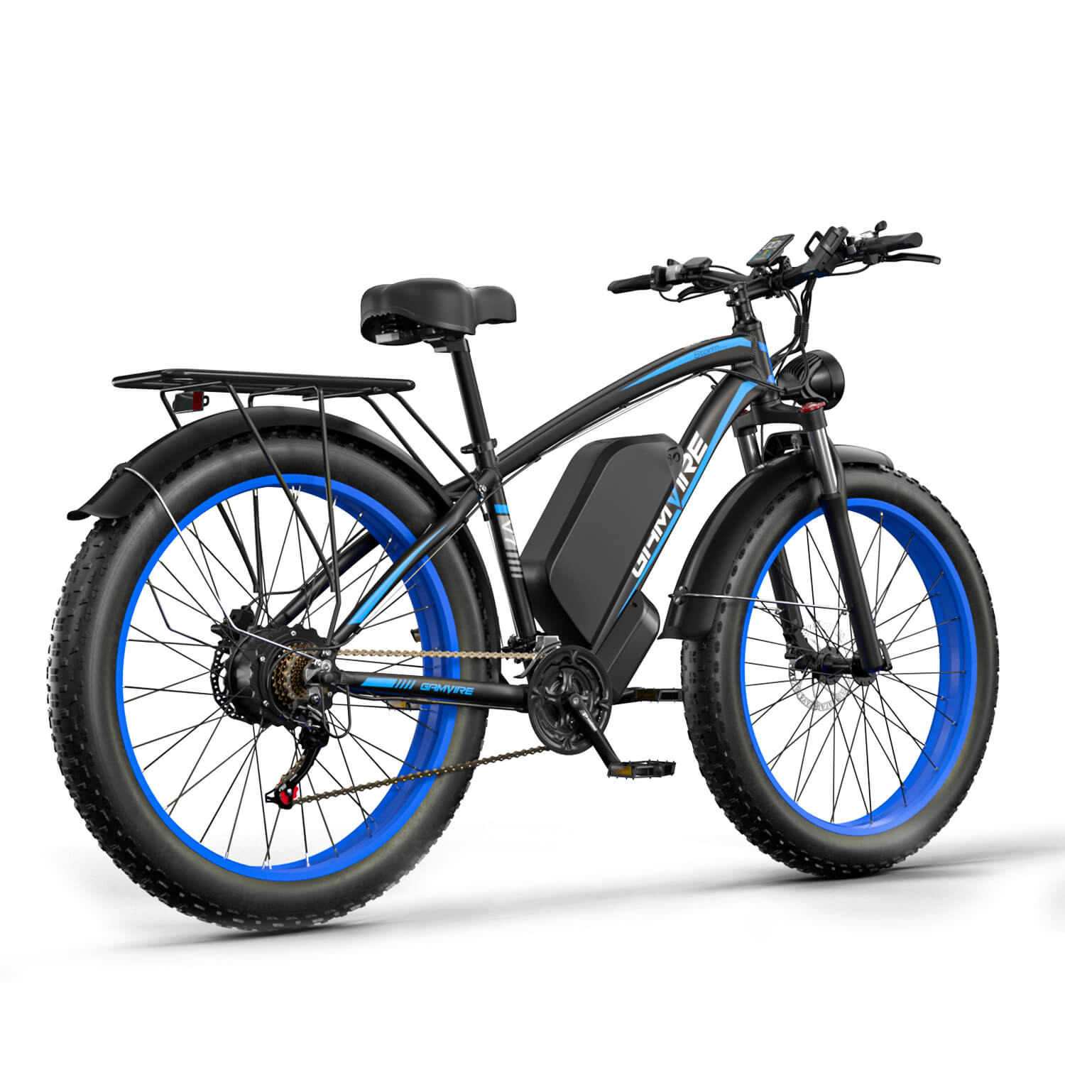 E-Bycco V7 Fat Bike Elettrica 26 1500W 52V Blu